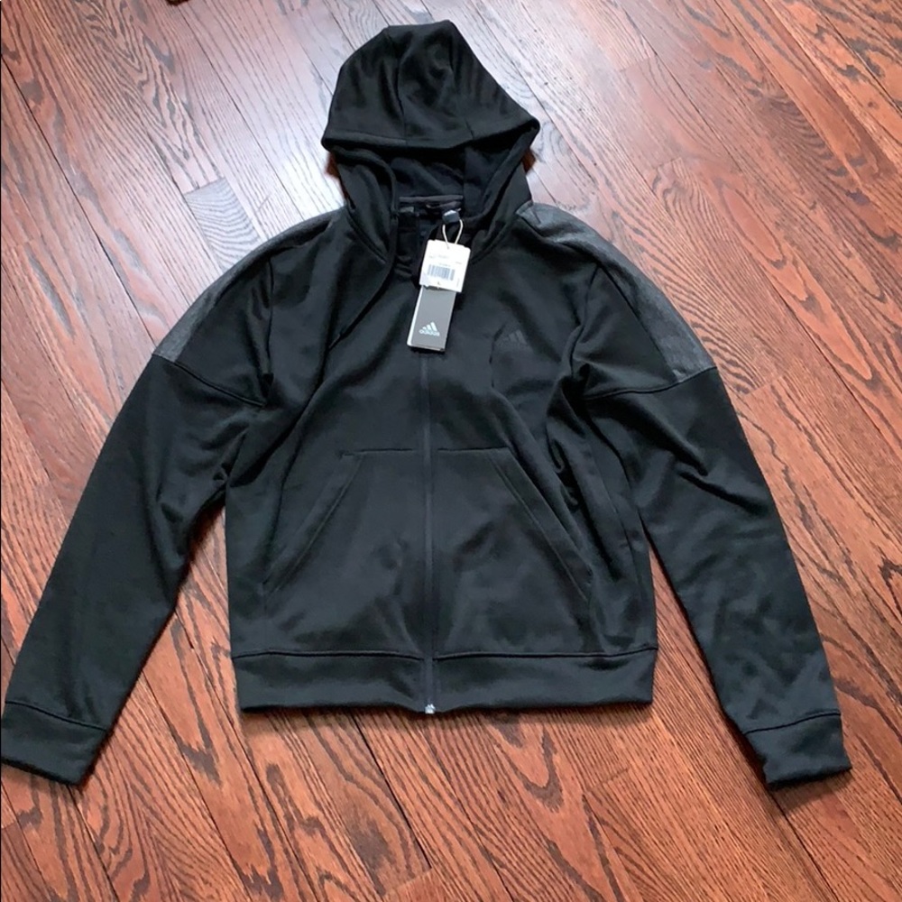 Adidas black sweatshirt
